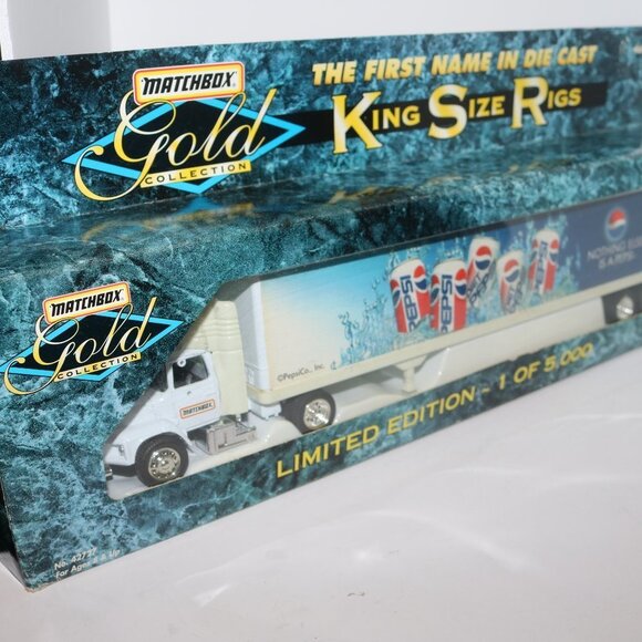 Matchbox Gold Collection King Size Rigs Pepsi truck with box - Picture 11 of 12